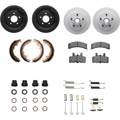 DYNAMIC FRICTION COMPANY - 4514-47154 - Geospec Rotors with 5000 Advanced Brake Pads pa1
