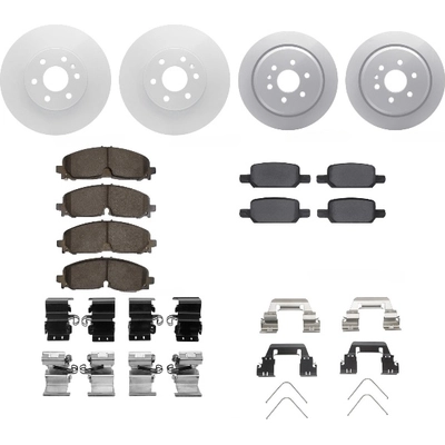 DYNAMIC FRICTION COMPANY - 4514-47189 - Front Disc Brake Kit pa2