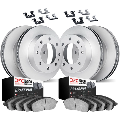 DYNAMIC FRICTION COMPANY - 4514-48015 - Front and Rear Disc Brake Kit pa1