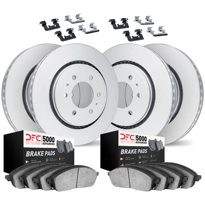 DYNAMIC FRICTION COMPANY - 4514-48027 - Front & Rear Disc Brake Kit pa1