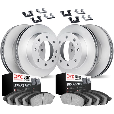 DYNAMIC FRICTION COMPANY - 4514-54021 - Front & Rear Disc Brake Kit pa1