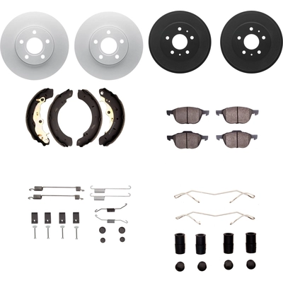 DYNAMIC FRICTION COMPANY - 4514-54163 - Brake Pad Kit pa1
