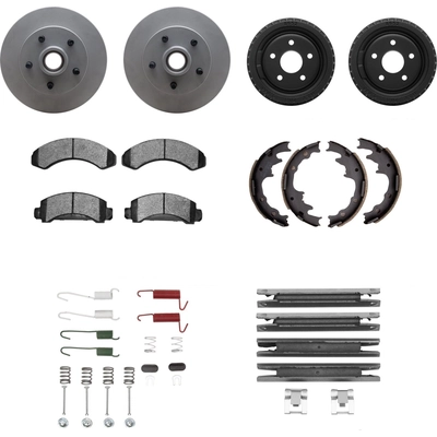 Front Disc Brake Kit by DYNAMIC FRICTION COMPANY - 4514-54180 pa2