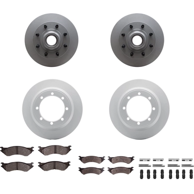 DYNAMIC FRICTION COMPANY - 4514-54265 - Front Disc Brake Kit pa2
