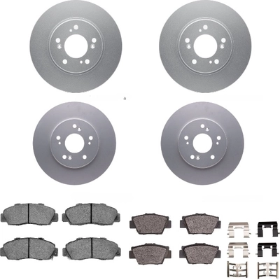 DYNAMIC FRICTION COMPANY - 4514-58000 - Front Disc Brake Kit pa1