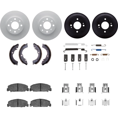 DYNAMIC FRICTION COMPANY - 4514-59080 - Front Disc Brake Kit pa8