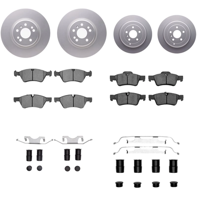 DYNAMIC FRICTION COMPANY - 4514-63043 - Disc Brake Kit pa9