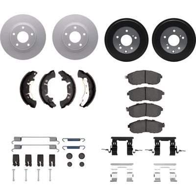 DYNAMIC FRICTION COMPANY - 4514-67076 - Front Disc Brake Kit pa6