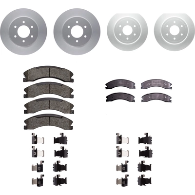 DYNAMIC FRICTION COMPANY - 4514-67085 - Front Disc Brake Kit pa7
