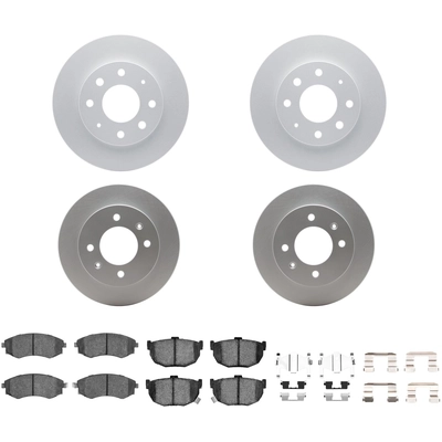 DYNAMIC FRICTION COMPANY - 4514-72008 - Front and Rear Brake Kit pa9