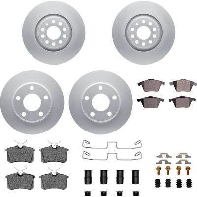 DYNAMIC FRICTION COMPANY - 4514-73026 - Front Disc Brake Kit pa8