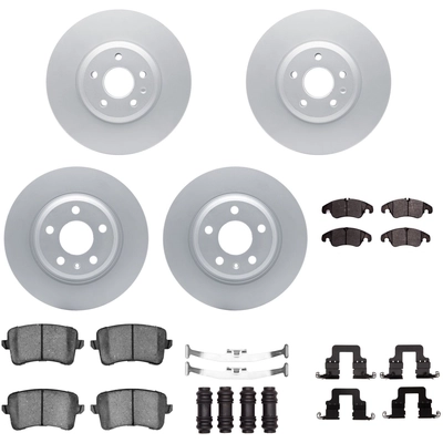 DYNAMIC FRICTION COMPANY - 4514-73056 - Front and Rear Brake Kit pa9