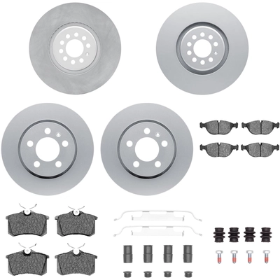 DYNAMIC FRICTION COMPANY - 4514-74002 - Front and Rear Brake Kit pa10