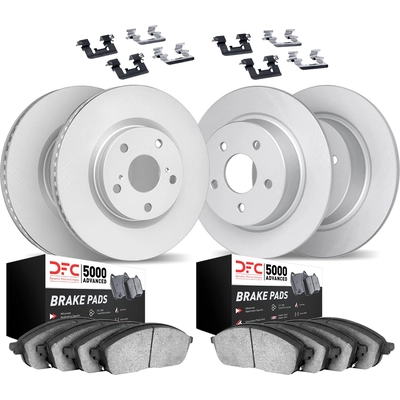DYNAMIC FRICTION COMPANY - 4514-74083 - Front Disc Brake Kit pa1