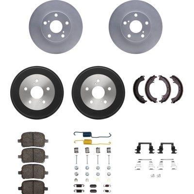 DYNAMIC FRICTION COMPANY - 4514-76078 - Front Disc Brake Kit pa8