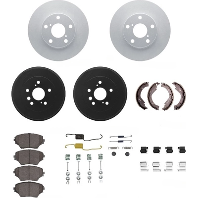 DYNAMIC FRICTION COMPANY - 4514-76083 - Front Disc Brake Kit pa4