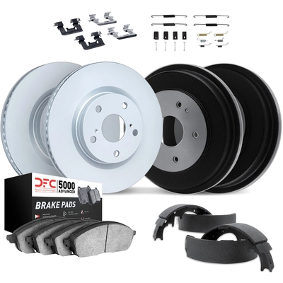 DYNAMIC FRICTION COMPANY - 4514-76084 - Front Disc Brake Kit pa1