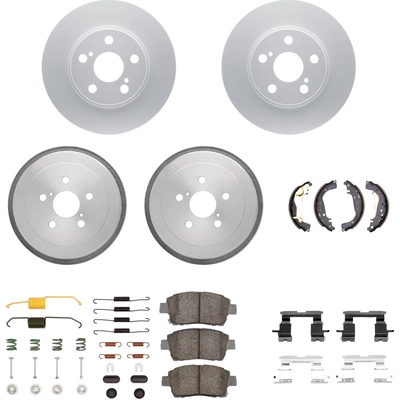 DYNAMIC FRICTION COMPANY - 4514-76098 - Geospec Rotors with 5000 Advanced Brake Pads pa2