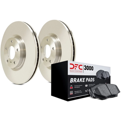 DYNAMIC FRICTION COMPANY - 6302-03072 - Front Disc Brake Kit pa1