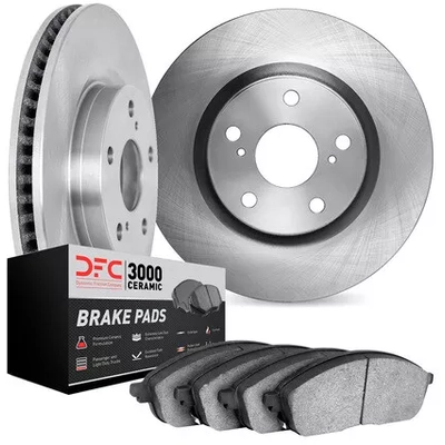 DYNAMIC FRICTION COMPANY - 6302-31020 - Front Disc Brake Kit pa1