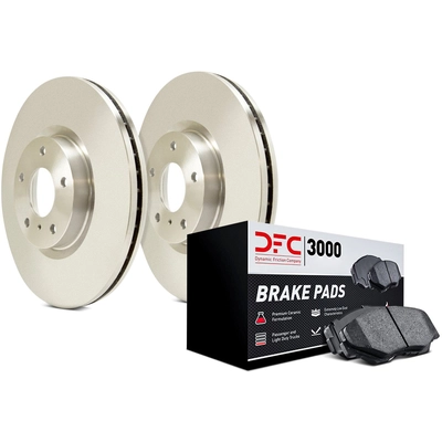 DYNAMIC FRICTION COMPANY - 6302-53004 - Front Disc Brake Kit pa1