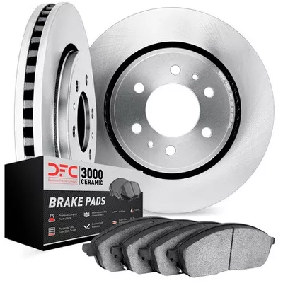 DYNAMIC FRICTION COMPANY - 6302-54192 - Front Disc Brake Kit pa1