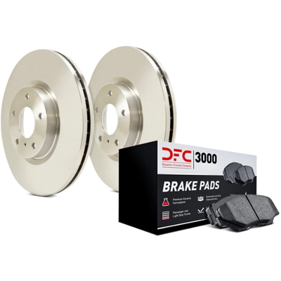 DYNAMIC FRICTION COMPANY - 6302-74081 - Front Disc Brake Kit pa1