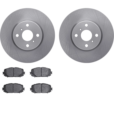 DYNAMIC FRICTION COMPANY - 6302-76176 - Front Disc Brake Kit pa1