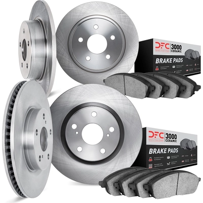 DYNAMIC FRICTION COMPANY - 6304-21023 - Front Disc Brake Kit pa1