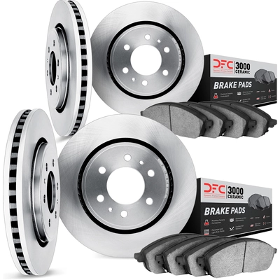 DYNAMIC FRICTION COMPANY - 6304-54060 - Front Disc Brake Kit pa1