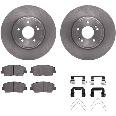 Front Disc Brake Kit by DYNAMIC FRICTION COMPANY - 6312-21048 pa1