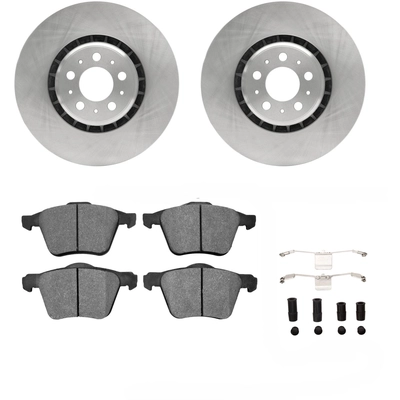 DYNAMIC FRICTION COMPANY - 6312-27055 - Front Disc Brake Kit pa4