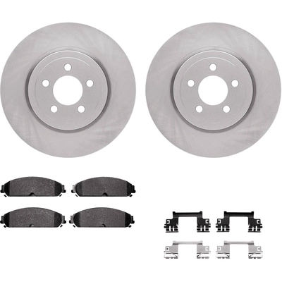 DYNAMIC FRICTION COMPANY - 6312-39038 - Ensemble de disque de frein avant pa2