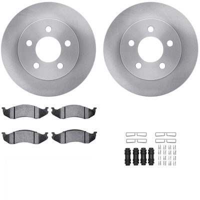 DYNAMIC FRICTION COMPANY - 6312-42018 - Front Disc Brake Kit pa1