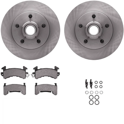 DYNAMIC FRICTION COMPANY - 6312-47014 - Front Brake Kit pa1