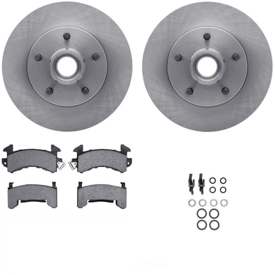 DYNAMIC FRICTION COMPANY - 6312-47015 - Front Disc Brake Kit pa1