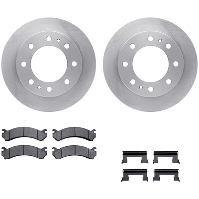 DYNAMIC FRICTION COMPANY - 6312-48037 - Front Disc Brake Kit pa1