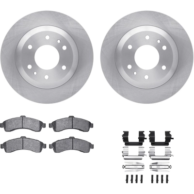 DYNAMIC FRICTION COMPANY - 6312-48046 - Front Disc Brake Kit pa1