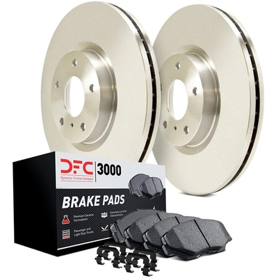 DYNAMIC FRICTION COMPANY - 6312-54141 - Front Disc Brake Kit pa1