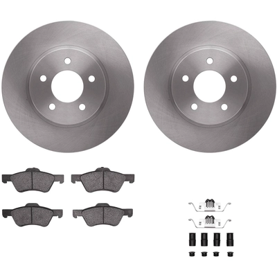 DYNAMIC FRICTION COMPANY - 6312-54170 - Ensemble de disque de frein avant pa2