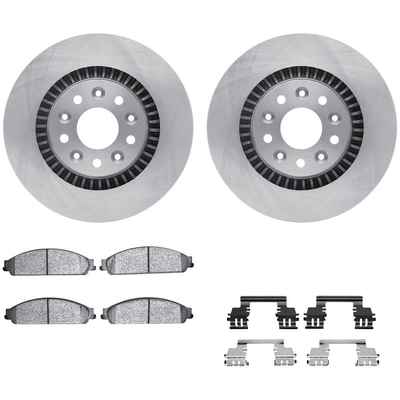 DYNAMIC FRICTION COMPANY - 6312-54177 - Front Disc Brake Kit pa1