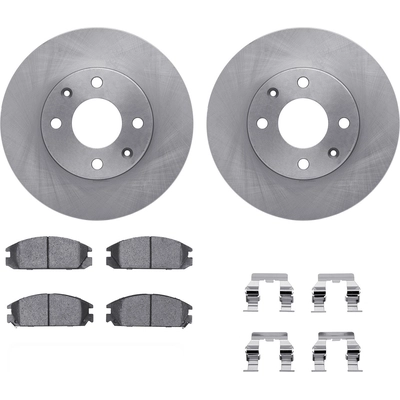DYNAMIC FRICTION COMPANY - 6312-59023 - Front Disc Brake Kit pa1