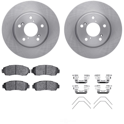 DYNAMIC FRICTION COMPANY - 6312-59084 - Front Disc Brake Kit pa1