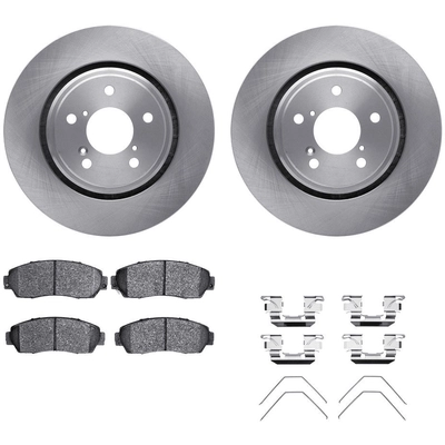 DYNAMIC FRICTION COMPANY - 6312-59087 - Front Disc Brake Kit pa1