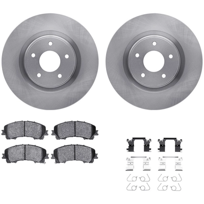 DYNAMIC FRICTION COMPANY - 6312-67129 - Front Disc Brake Kit pa1