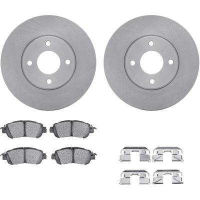 DYNAMIC FRICTION COMPANY - 6312-67132 - Front Disc Brake Kit pa1