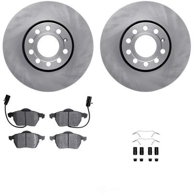 DYNAMIC FRICTION COMPANY - 6312-73047 - Front Disc Brake Kit pa1