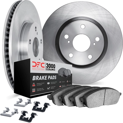 DYNAMIC FRICTION COMPANY - 6312-73069 - Front Brake Kit pa2