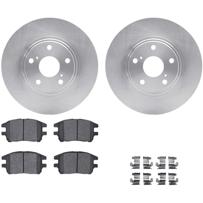 DYNAMIC FRICTION COMPANY - 6312-76143 - Rotor & Brake Pad Kit pa1