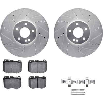 DYNAMIC FRICTION COMPANY - 7312-63143 - Front Disc Brake Kit pa1